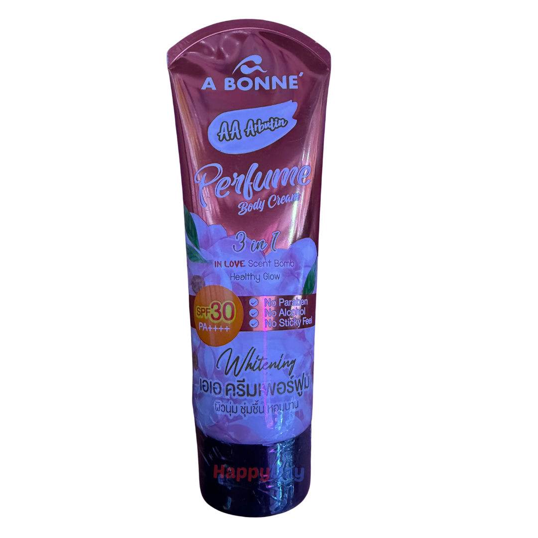 A Bonne Perfume Body Cream 3in1 (Healthy Glow) SPF30 **