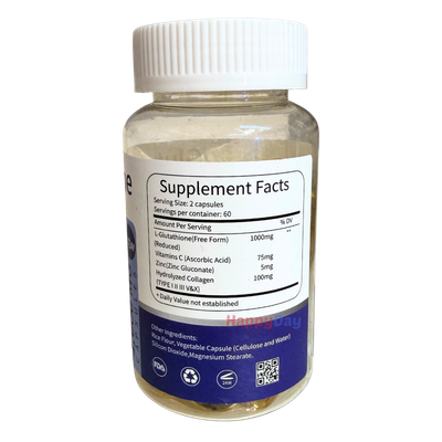 VTEAY Glutathione Capsules 120 Capsules 1000mg