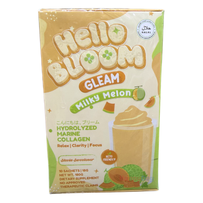 Hello Bloom Glow Milky Melon Juice 10 Sachets
