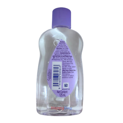Johnsons Baby Oil Bedtime 125ml (Thailand)***
