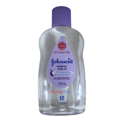Johnsons Baby Oil Bedtime 125ml (Thailand)***