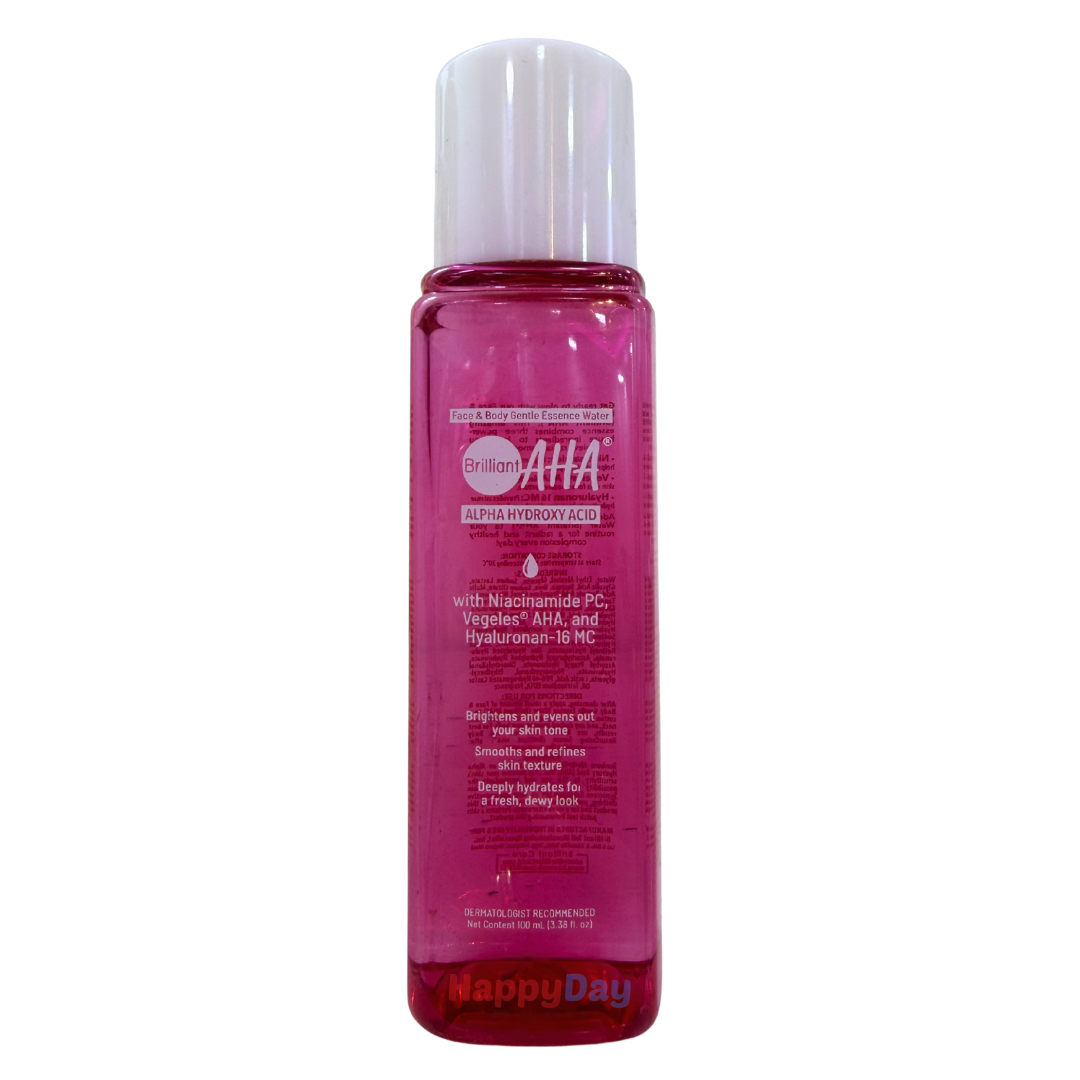 Brilliant Aha Face &amp; Body Essence Water 100ml ***
