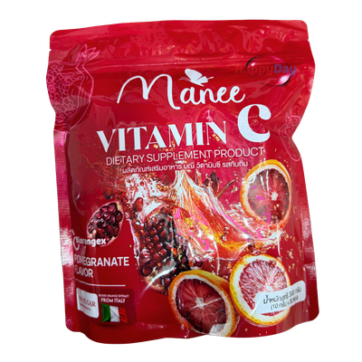Manee Vitamin C Pomegranate Flavor (10 Sachet)***