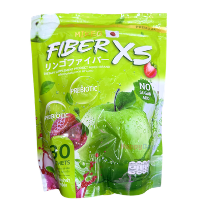 Mikeo Fiber XS Green Apple 30 Sachets (JAPAN) ***