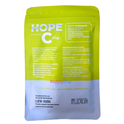 Luna Aura Hope C Plus 500mg (30 Capsules)