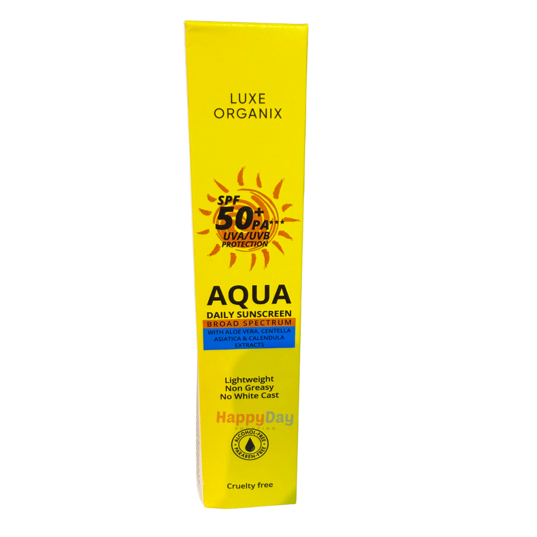 Luxe Organix Aqua Daily Sunscreen 50SPF ***