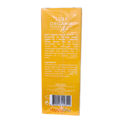 Luxe Organix Serum Hair Oil 60ml (Damage Repair)  ***