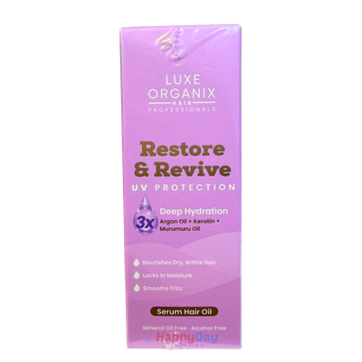 Luxe Organix Serum Hair Oil 60ml (Deep Hydration) ***