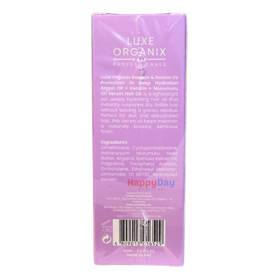 Luxe Organix Serum Hair Oil 60ml (Deep Hydration) ***