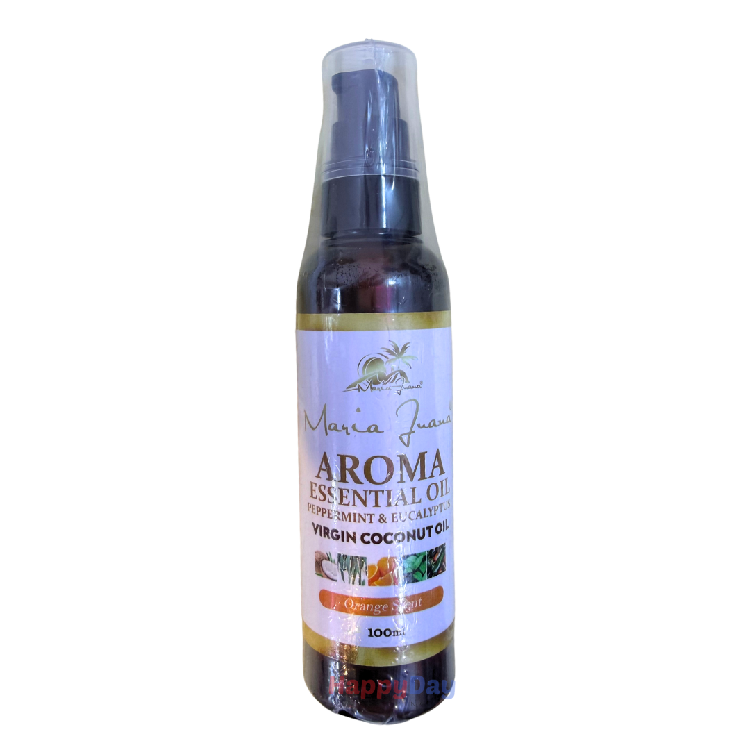 Maria Juana Aroma Essential Oil Virgin Coconut Oil 100ml (Orange Scent) ***