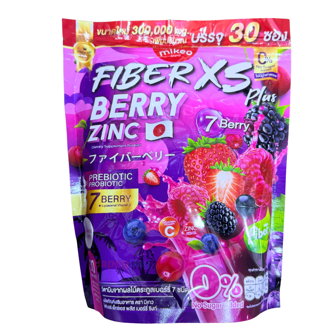 Mikeo Fiber XS Berry Zinc 7 Berry 30 Sachets (JAPAN) ***