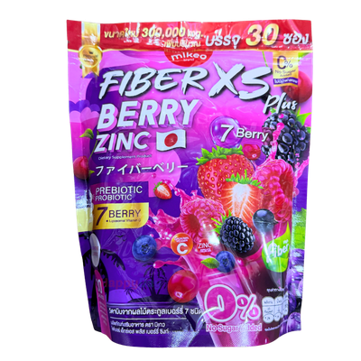 Mikeo Fiber XS Berry Zinc 7 Berry 30 Sachets (JAPAN) ***