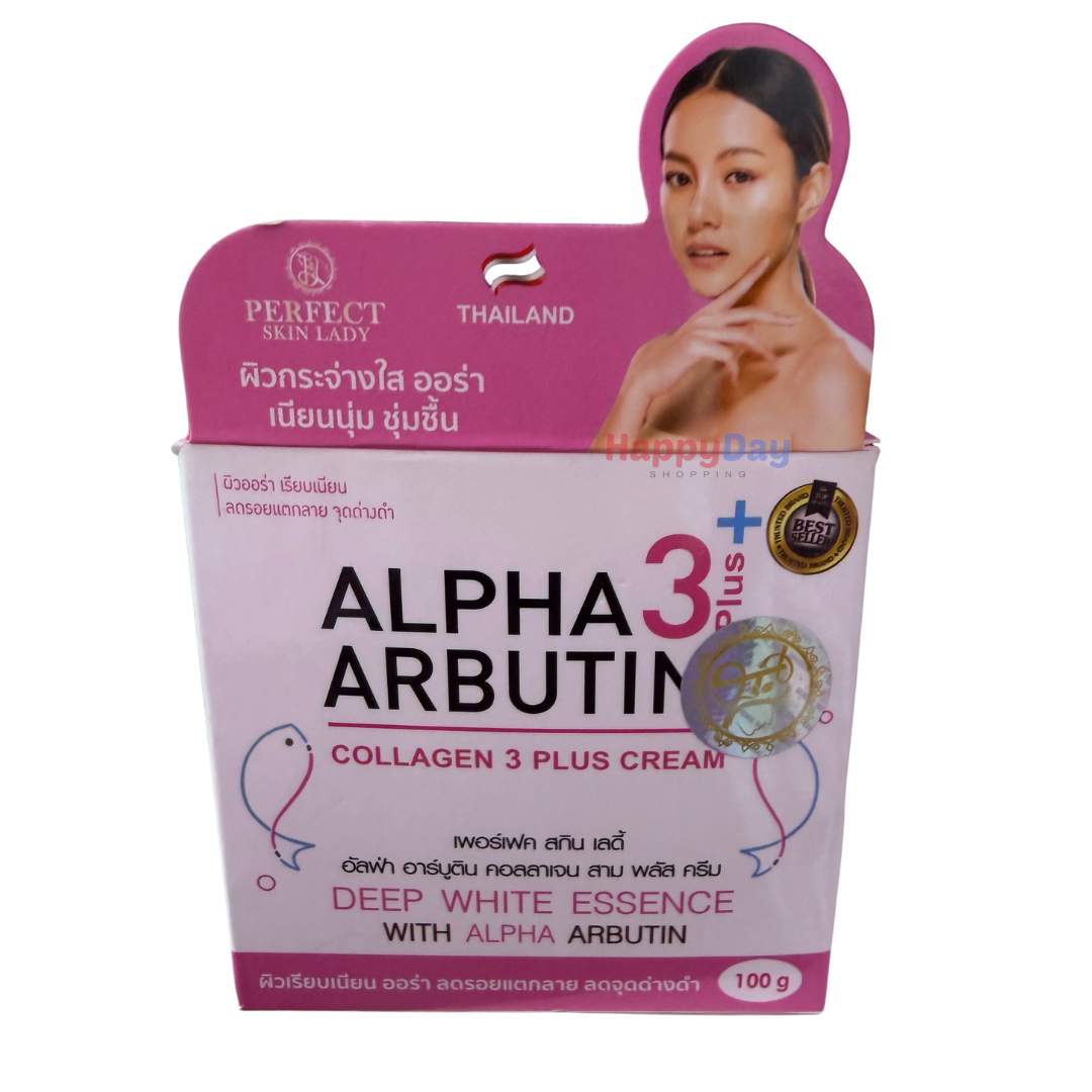 Precious Skin Alpha Arbutin Collagen 3 Plus Cream 100g ***