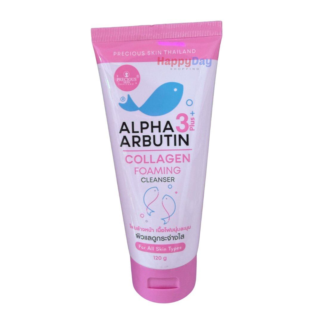 Precious Skin Alpha Arbutin Collagen Foaming Cleanser 120g ***