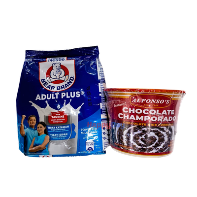 PROMO - Bearbrand Adult Plus + Alfonso Chocolate Champorado