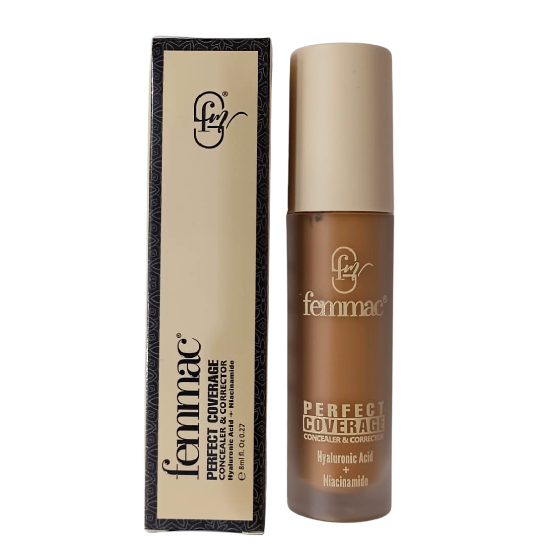Femmac Perfect Coverage Concealer and Correction 8ml - 12