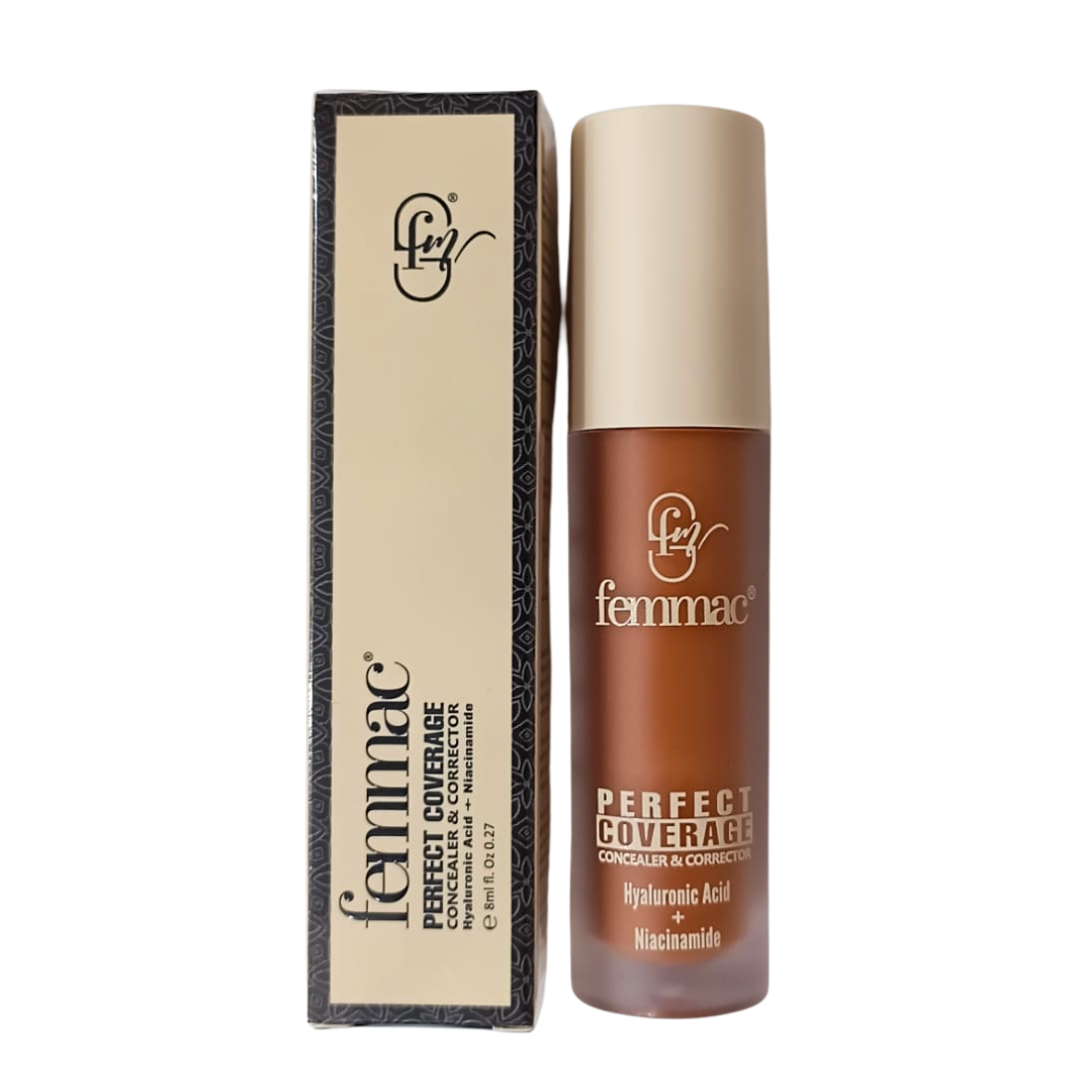 Femmac Perfect Coverage Concealer and Correction 8ml - 10
