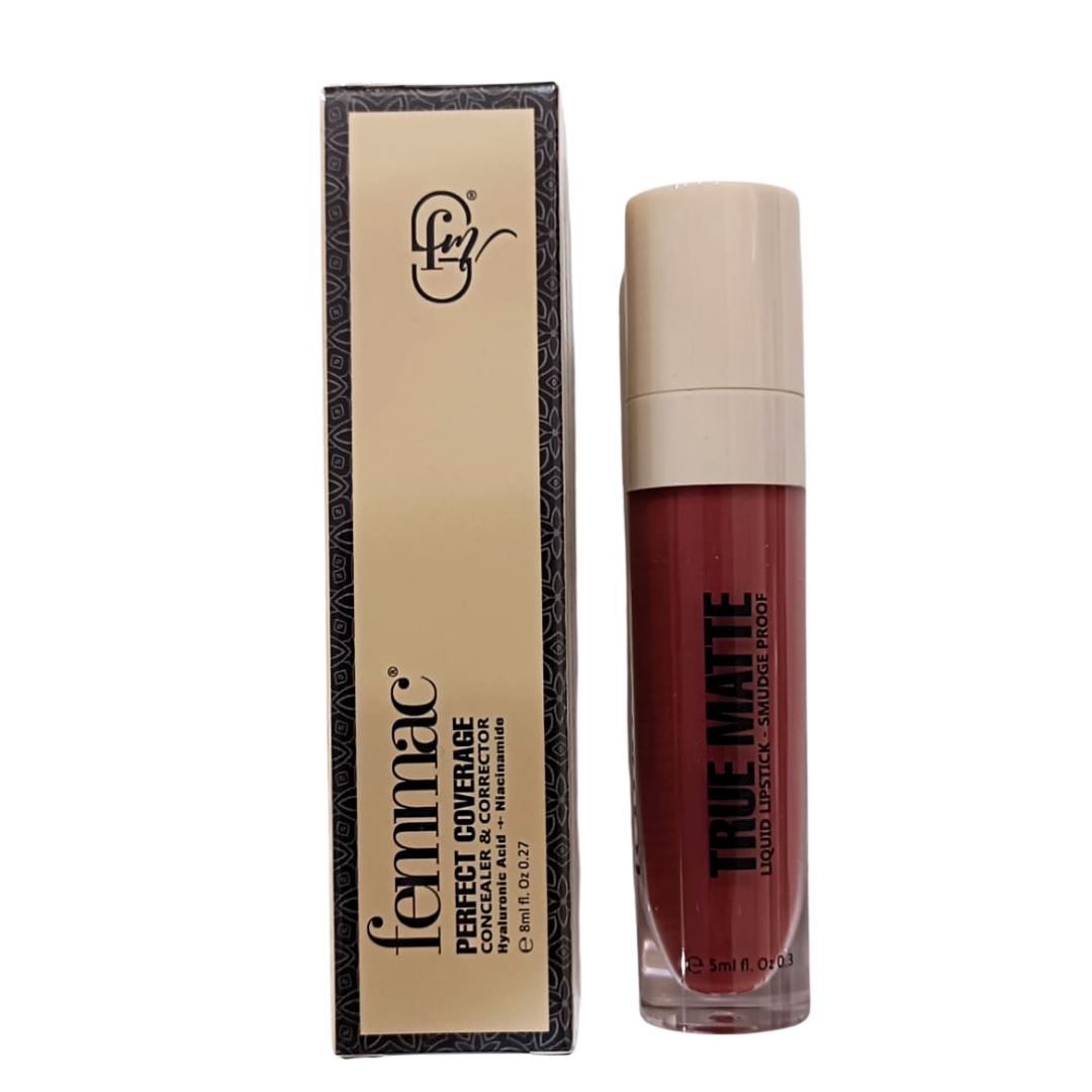 Femmac True Matte Liquid Lipstick - Smudge Proof  7