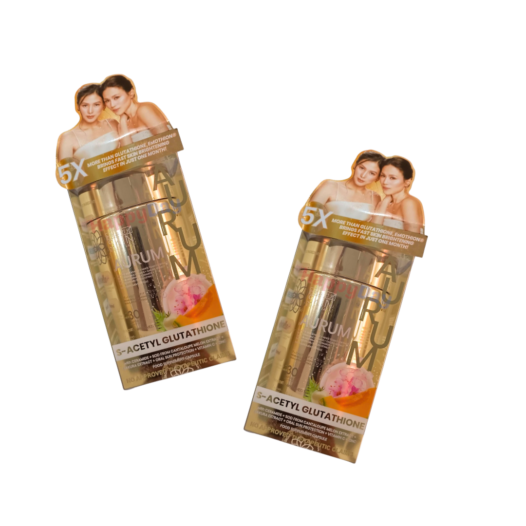 SPECIAL PROMO - Hikari Skin Gluthathione Aurum 30pcs  (2pcs)