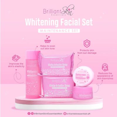 SPECIAL PROMO - Brilliant Whitening Facial Set  (2pcs)