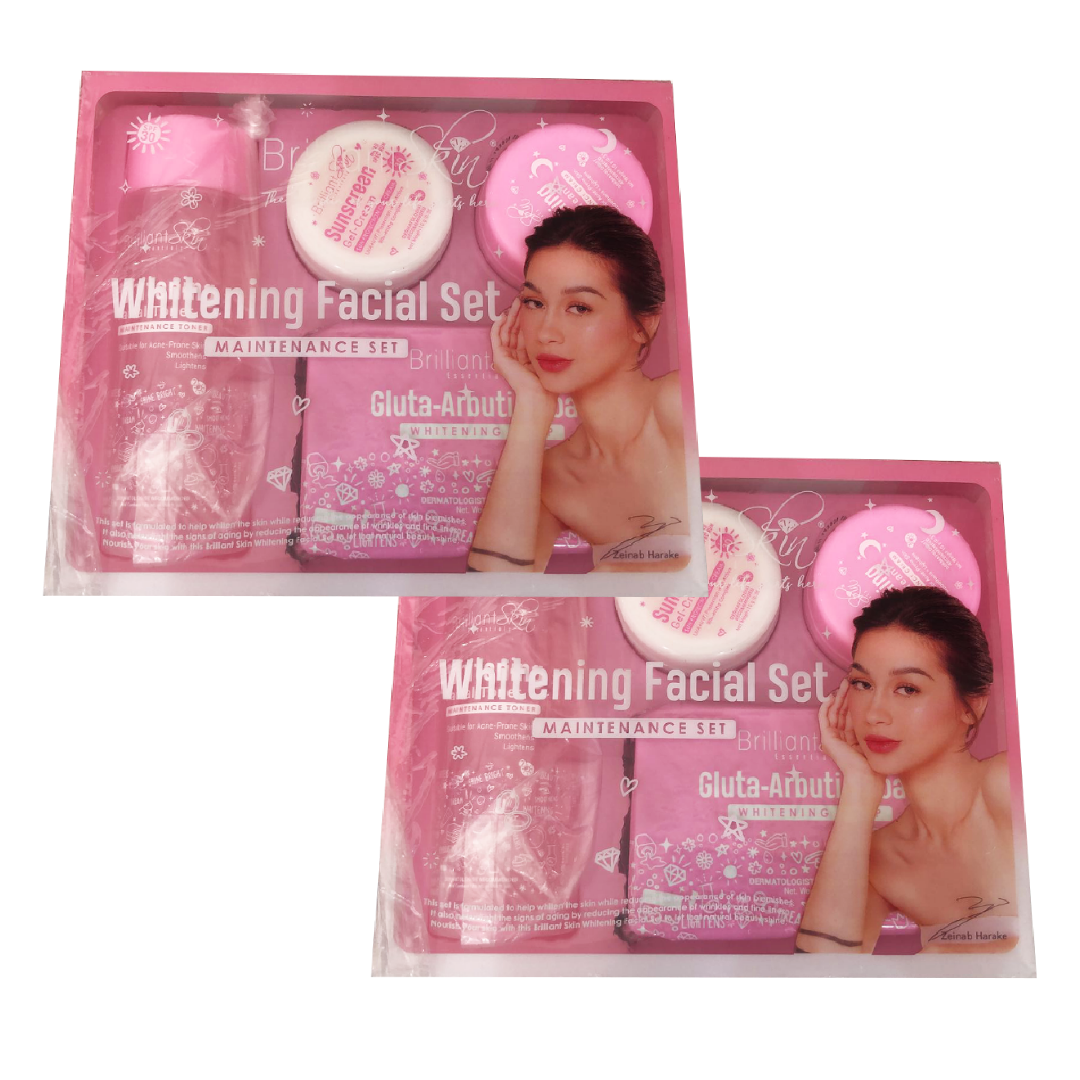 SPECIAL PROMO - Brilliant Whitening Facial Set  (2pcs)