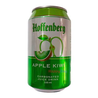 Hoffenbery Apple Kiwi Carbonated Juice Drink 330ml