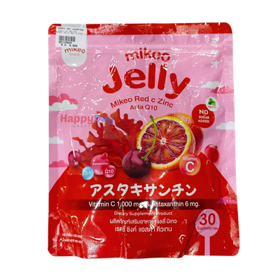 Mikeo Jelly Red C Zinc Collagen Drink (30pcs)