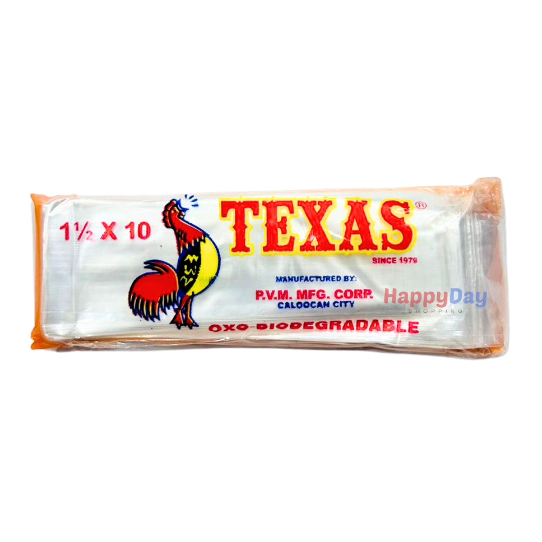 Texas 1 1/2 x 10 Ice Candy Wrapper