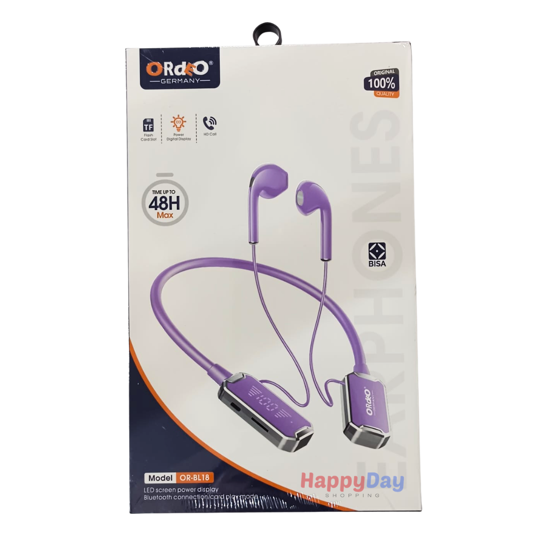 Ordeo Earphones - Purple