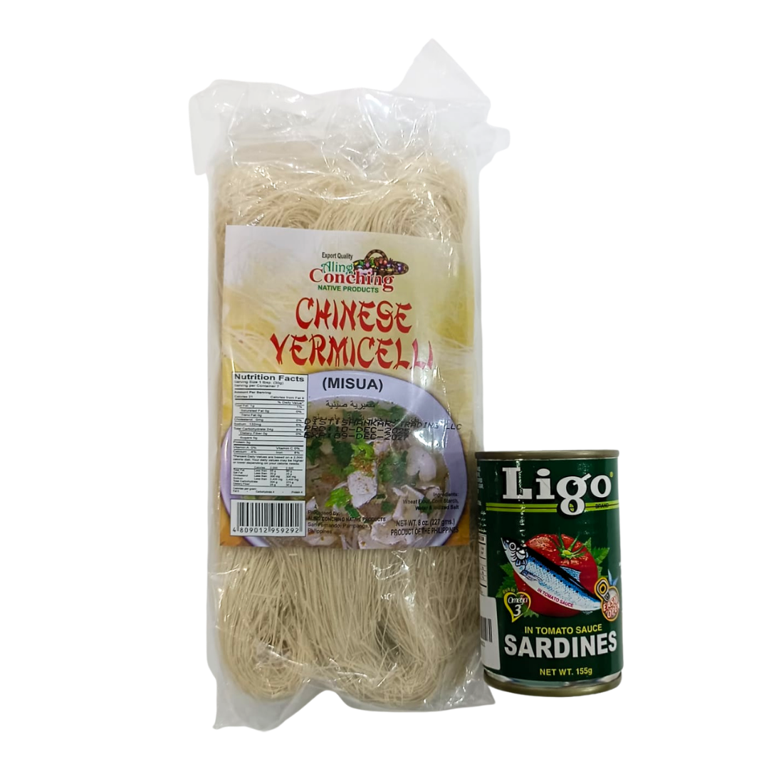 PROMO - Aling Conching Vermicelli + Ligo Sardines (Green)