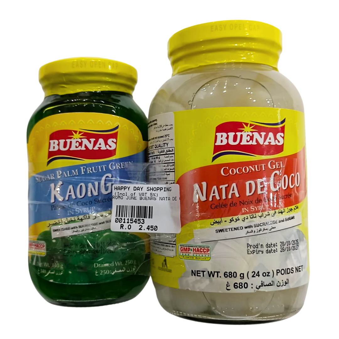 PROMO - Buenas Kaong Green + Nata De coco (BIG)