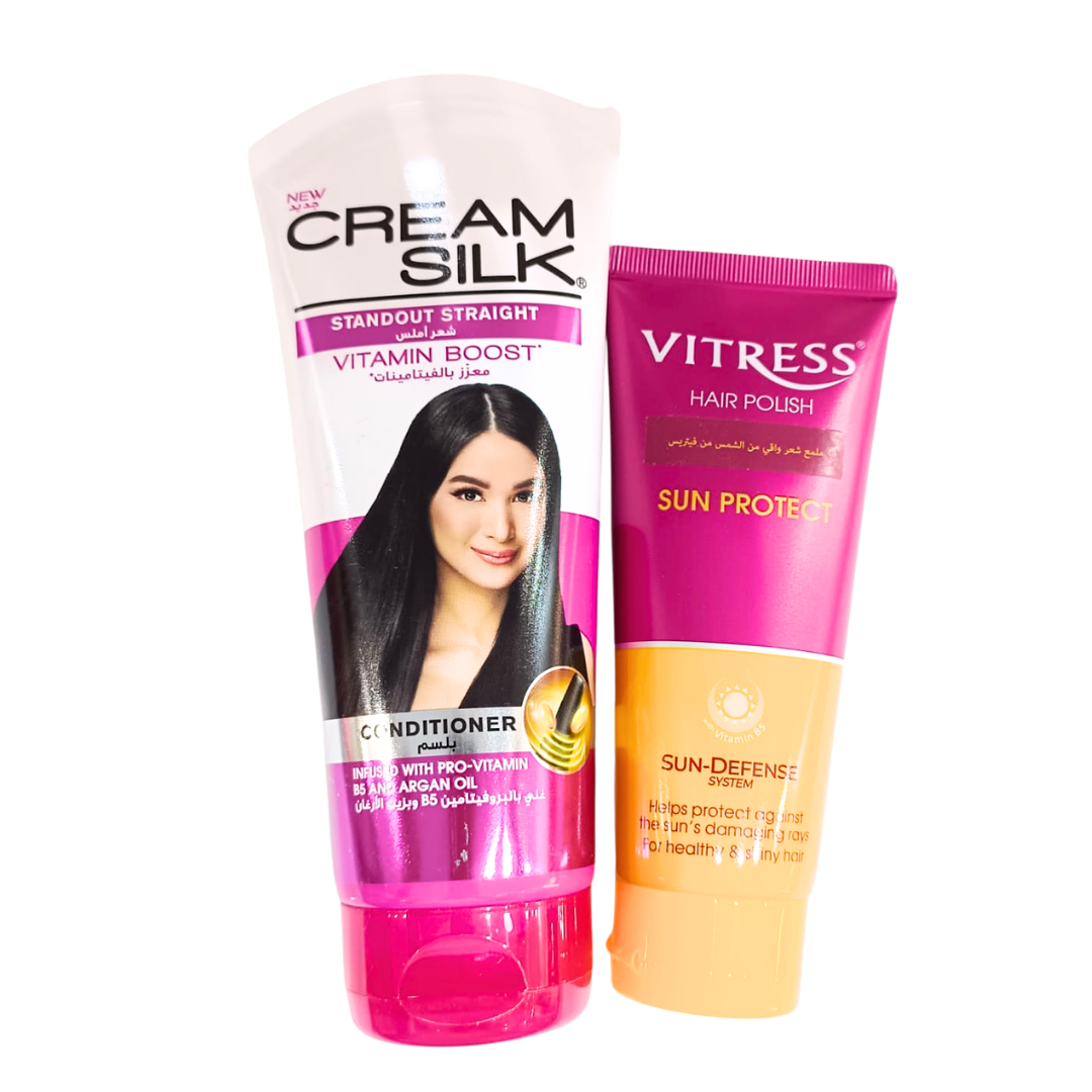 PROMO - Creamsilk Pink + Vitress Sun protect