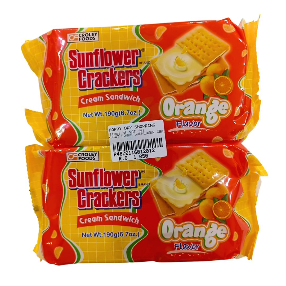 PROMO - Croley Foods Sunflower Orange x2