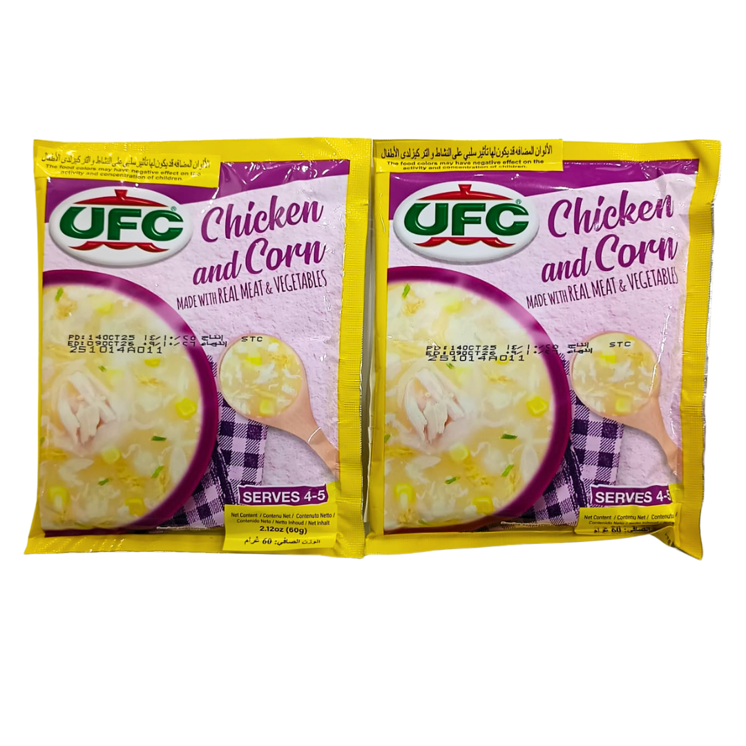 PROMO - UFC Chicken &amp; Corn Soup x2