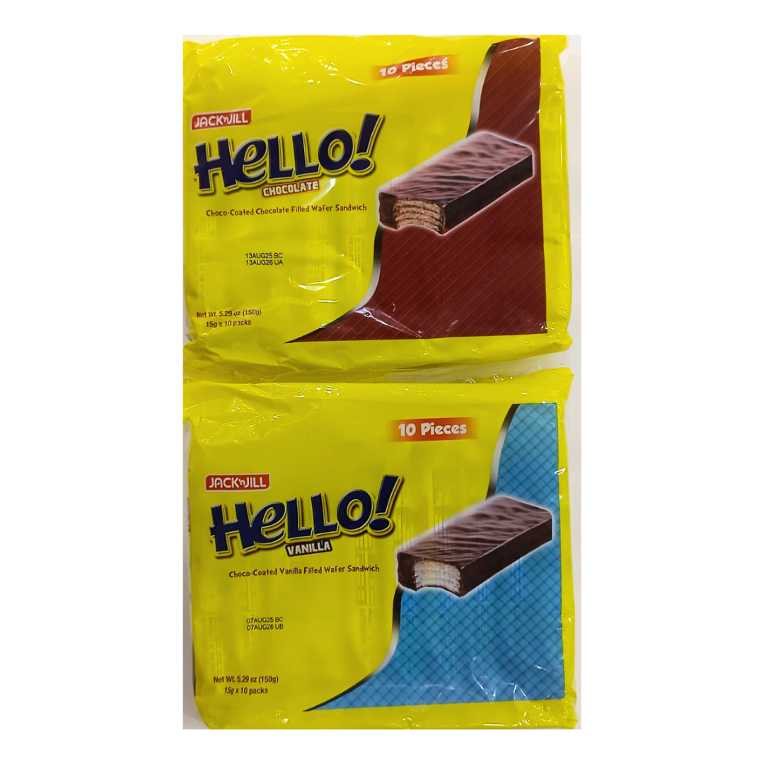 PROMO - JNJ Hello Chocolate + Vanilla