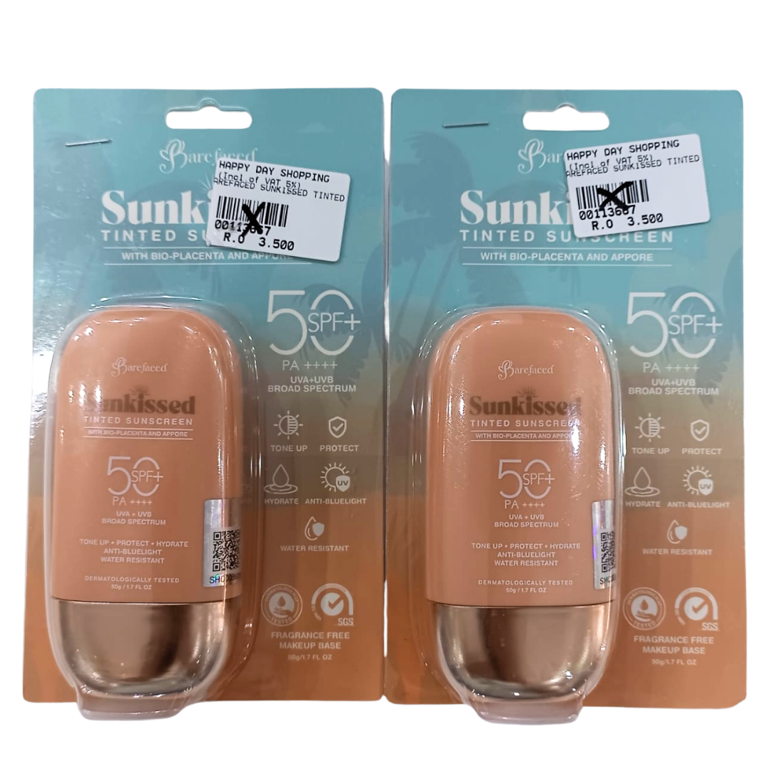 PROMO - Sunkissed Tinted Sunscreen SPF 50+ x2