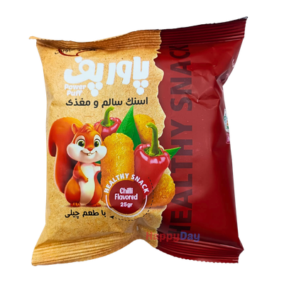 Healthy Snack Chilli Puff Flavored Chips 25g