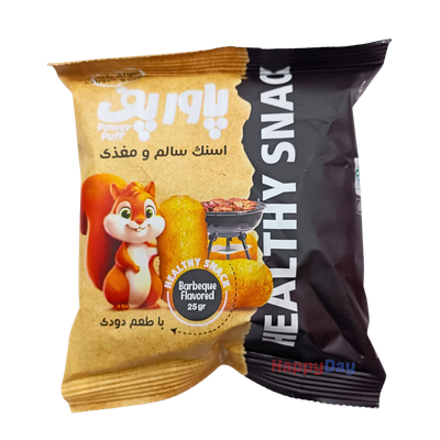 Healthy Snack BBQ Puff Flavored Chips 25g