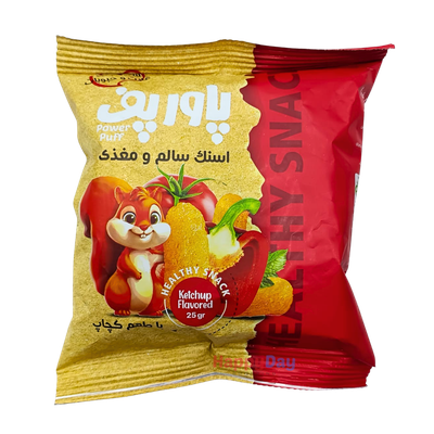 Healthy Snack Ketchup Puff Flavored Chips 25g