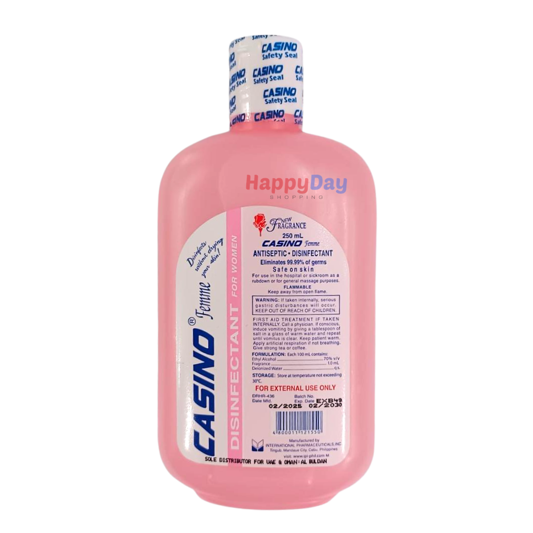 Casino Fragrance Alcohol 250ml (for Women)