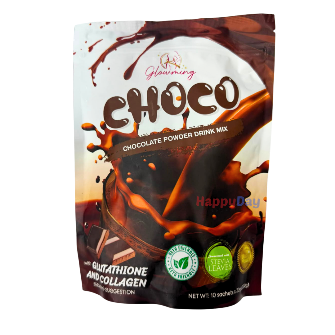Glowming Choco Chocolate Power Drink Mix