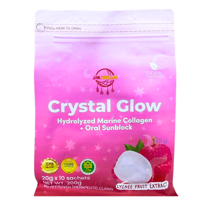 Crystal Glow Lychee Fruit Extract 20gx10 Sachets ^^
