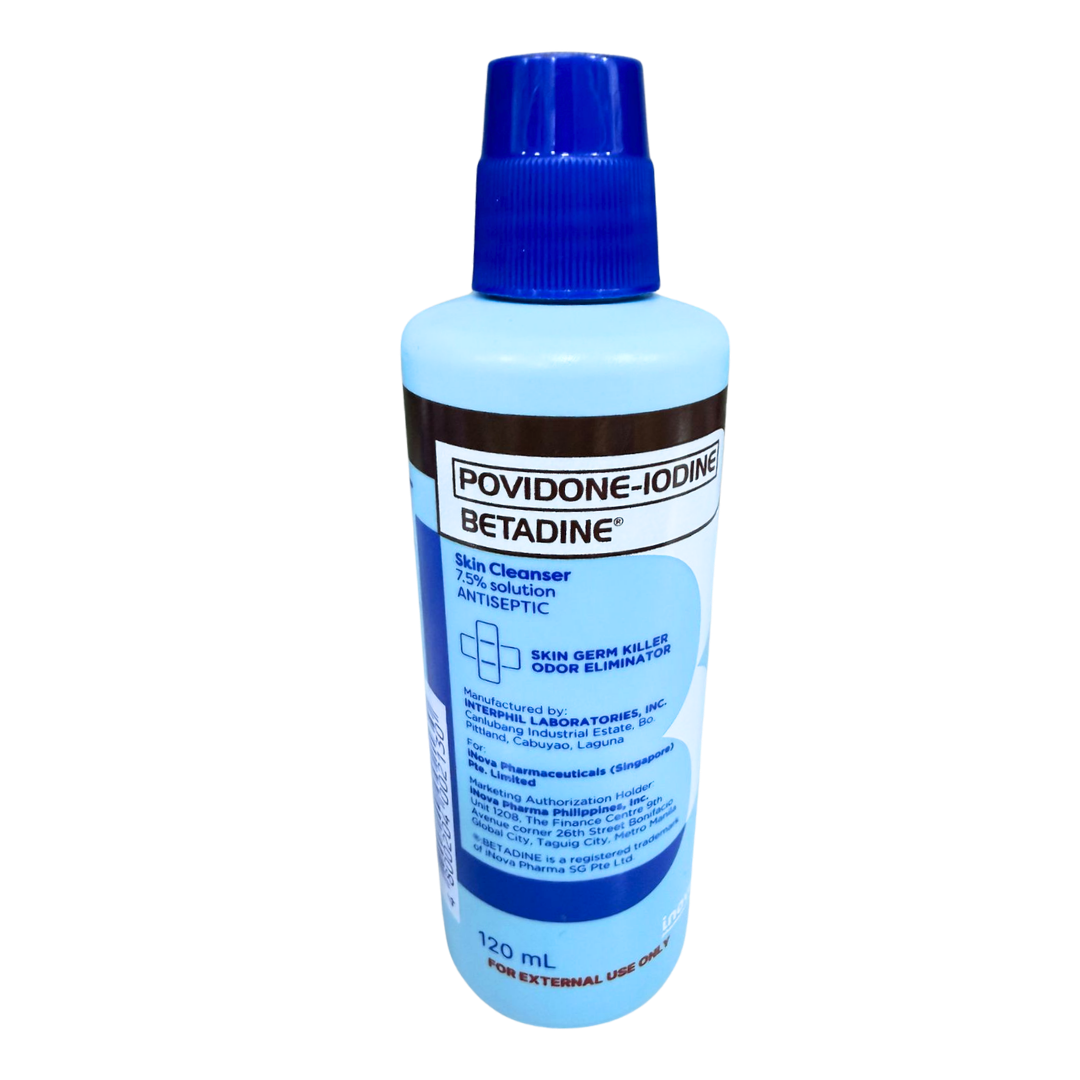 Betadine Skin Cleanser Skin Germ Killer 120ml ^^