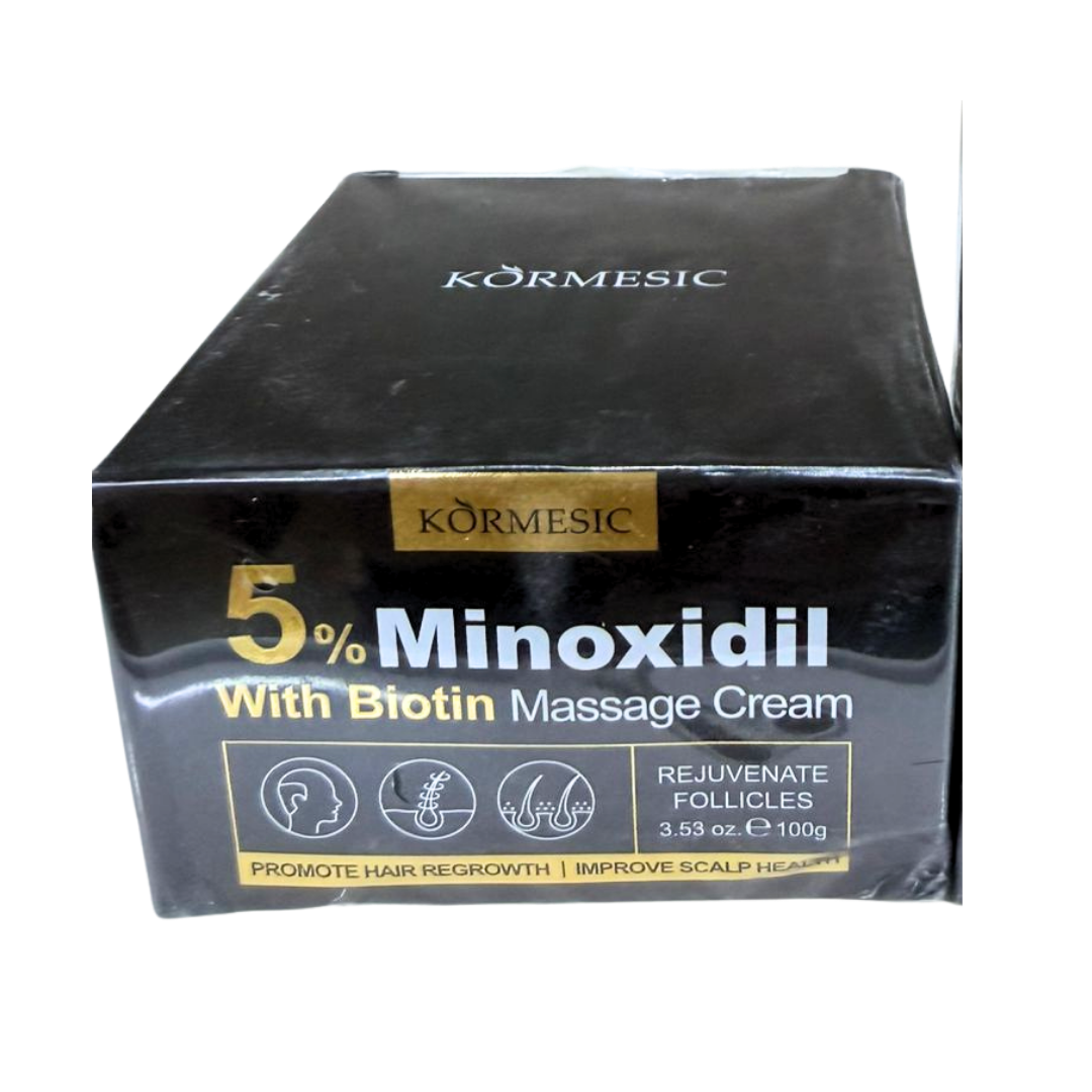 Kormesic 5% Minoxidil with Biotin Massage Cream 100g ^^