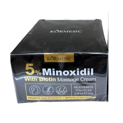 Kormesic 5% Minoxidil with Biotin Massage Cream 100g ^^