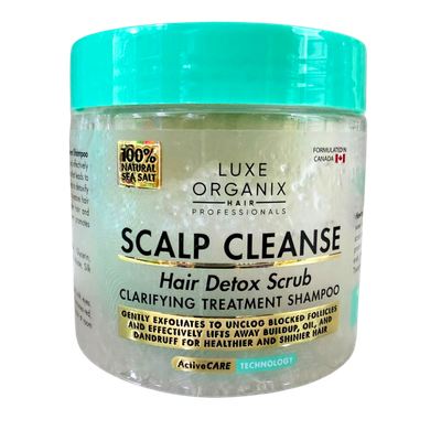 Luxe Organix Scalp Cleanse Hair Detox Scrub Clarifying Treatment Shampoo ^^