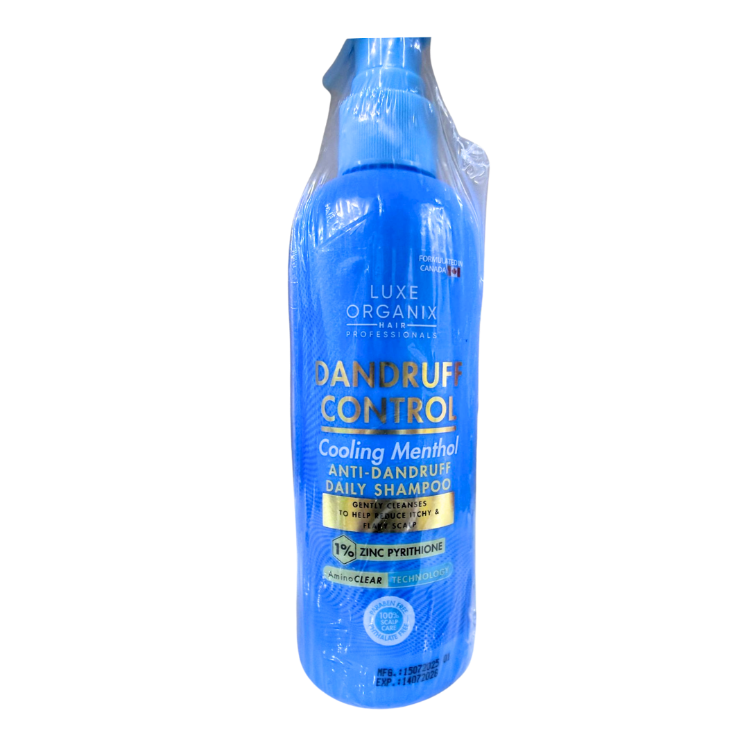 Luxe Organix Dandruff Control Cooling Menthol Anti Dandruff Daily Shampoo ^^