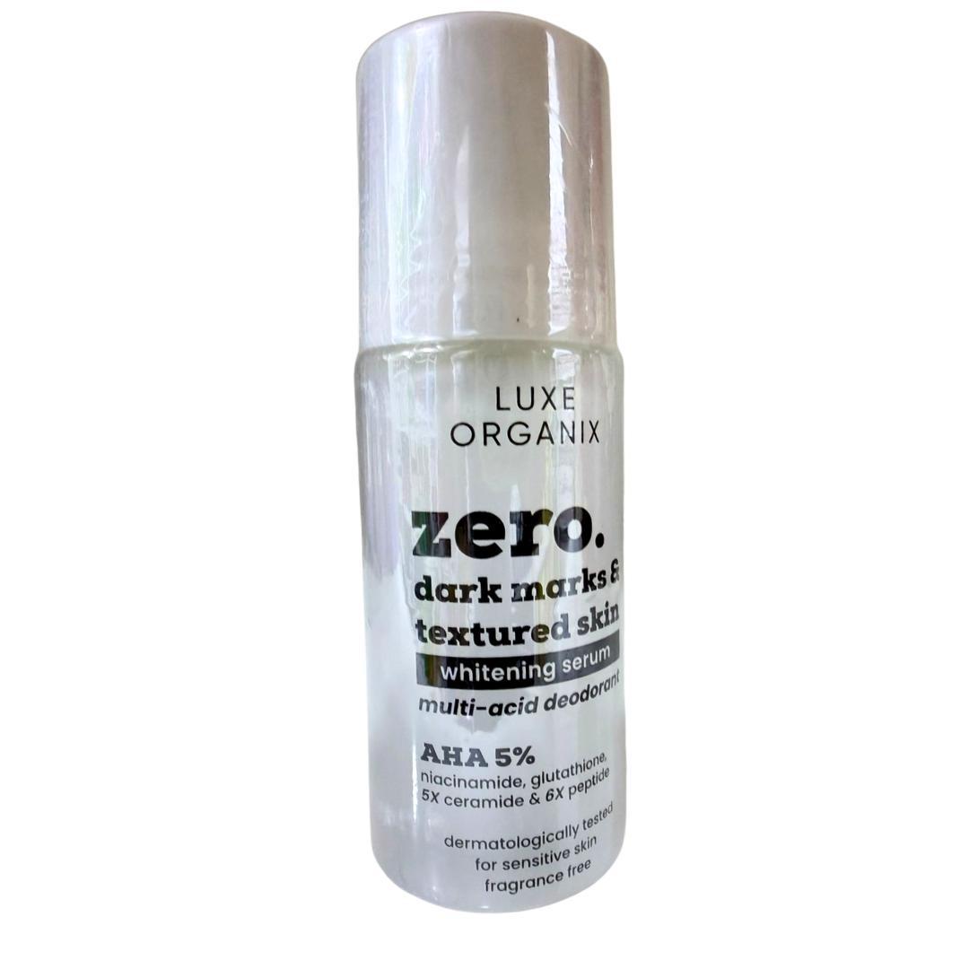 Luxe Organix Zero Dark Marks &amp; Textured Skin Whitening Serum Deodorant ^^