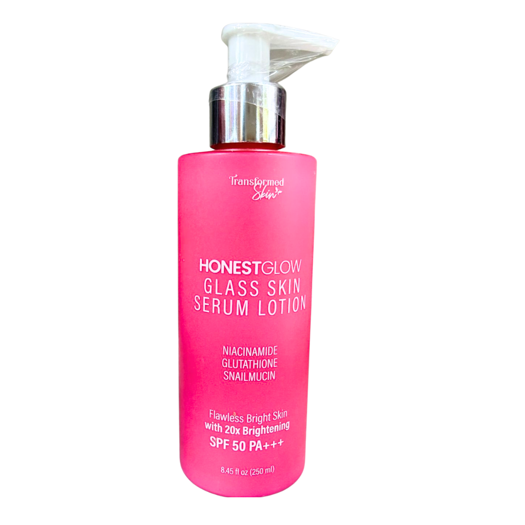 Transformed Skin Honest Glow Glass Serum Lotion 250ml ^^