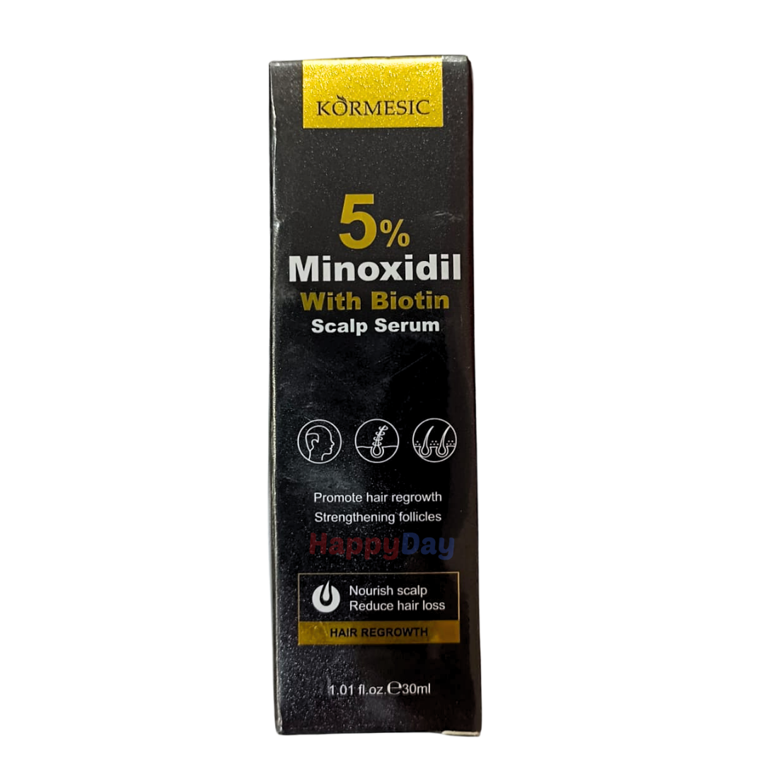 Kormesic Minoxidil with Biotin Scalp Serum 30ml